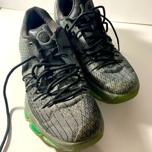 Nike KD Hunt’s Hill Night Black/Grey/Green Basketball Sneakers